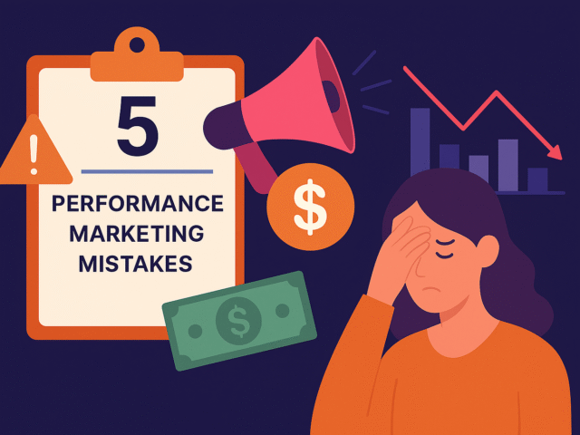 5 Performance Marketing Mistakes That Are Wasting Your Ad Budget