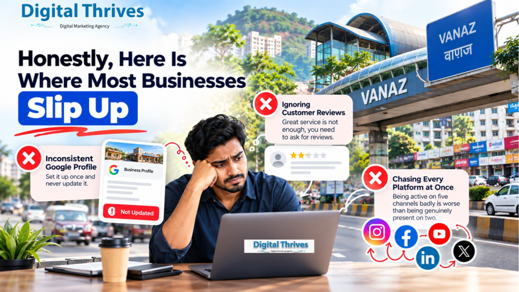 Common digital marketing mistakes small businesses make near Vanaz