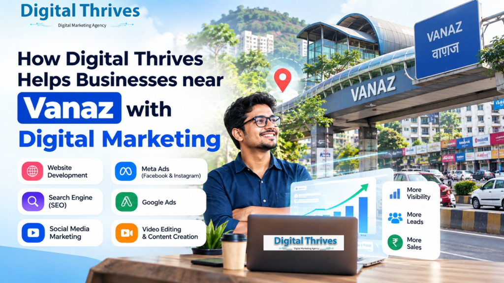 How Digital Thrives Helps Businesses near Vanaz with Digital Marketing