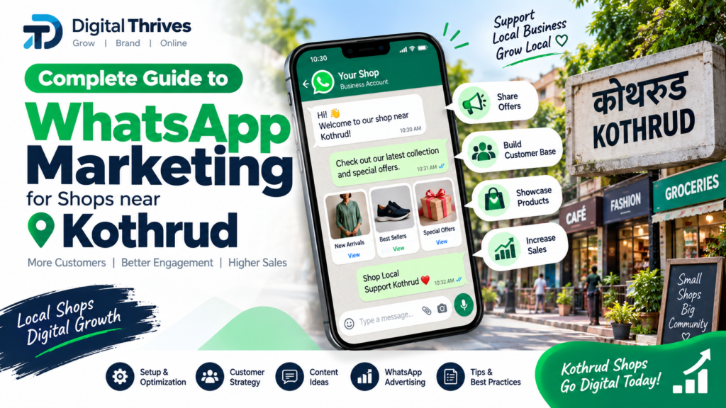 Complete Guide to WhatsApp Marketing for Shops near Kothrud
