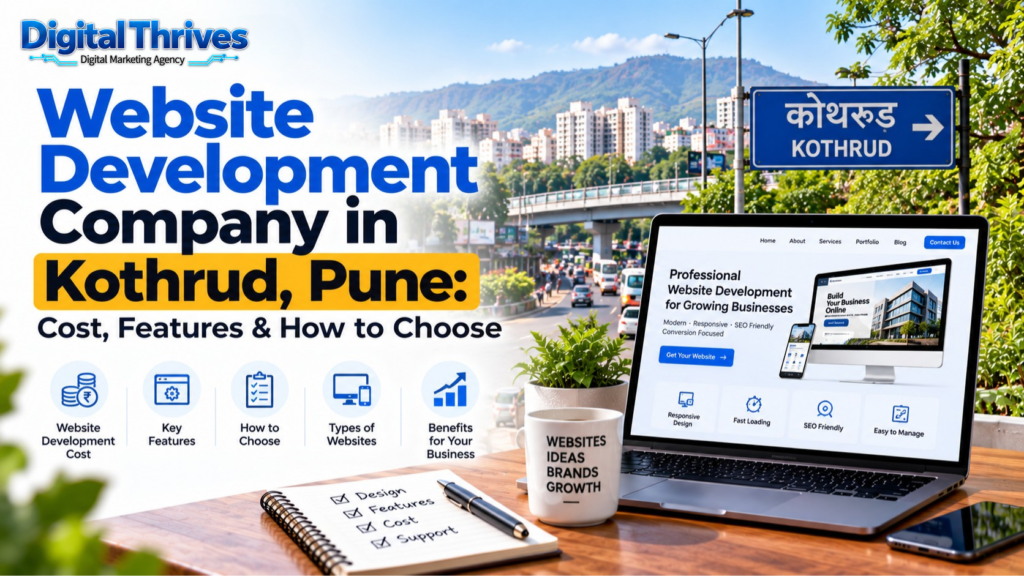 Website Development Company in Kothrud, Pune: Cost, Features & How to Choose